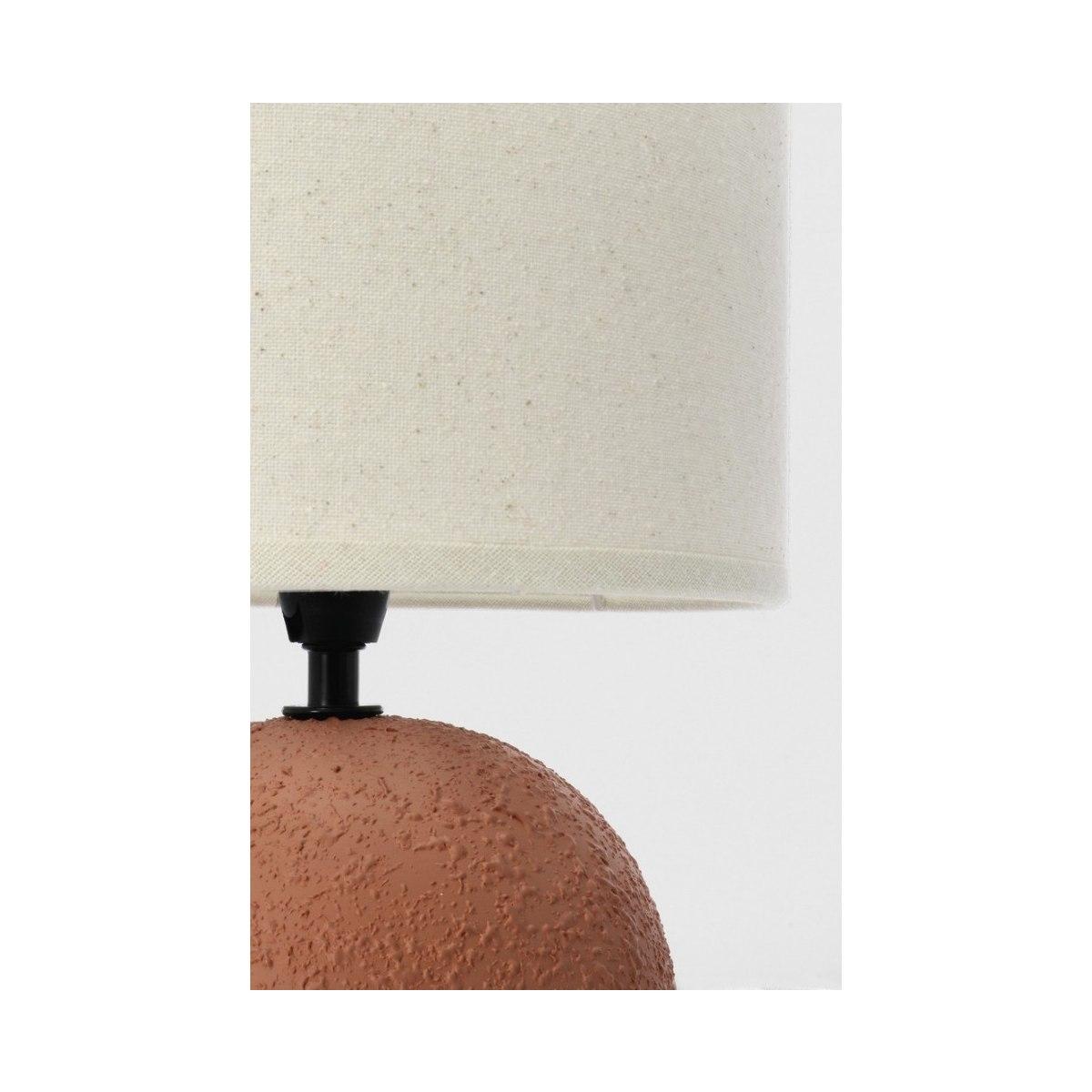 Lampada Tavolo Irvin To Cr Terracotta cm.H32 | Bizzotto