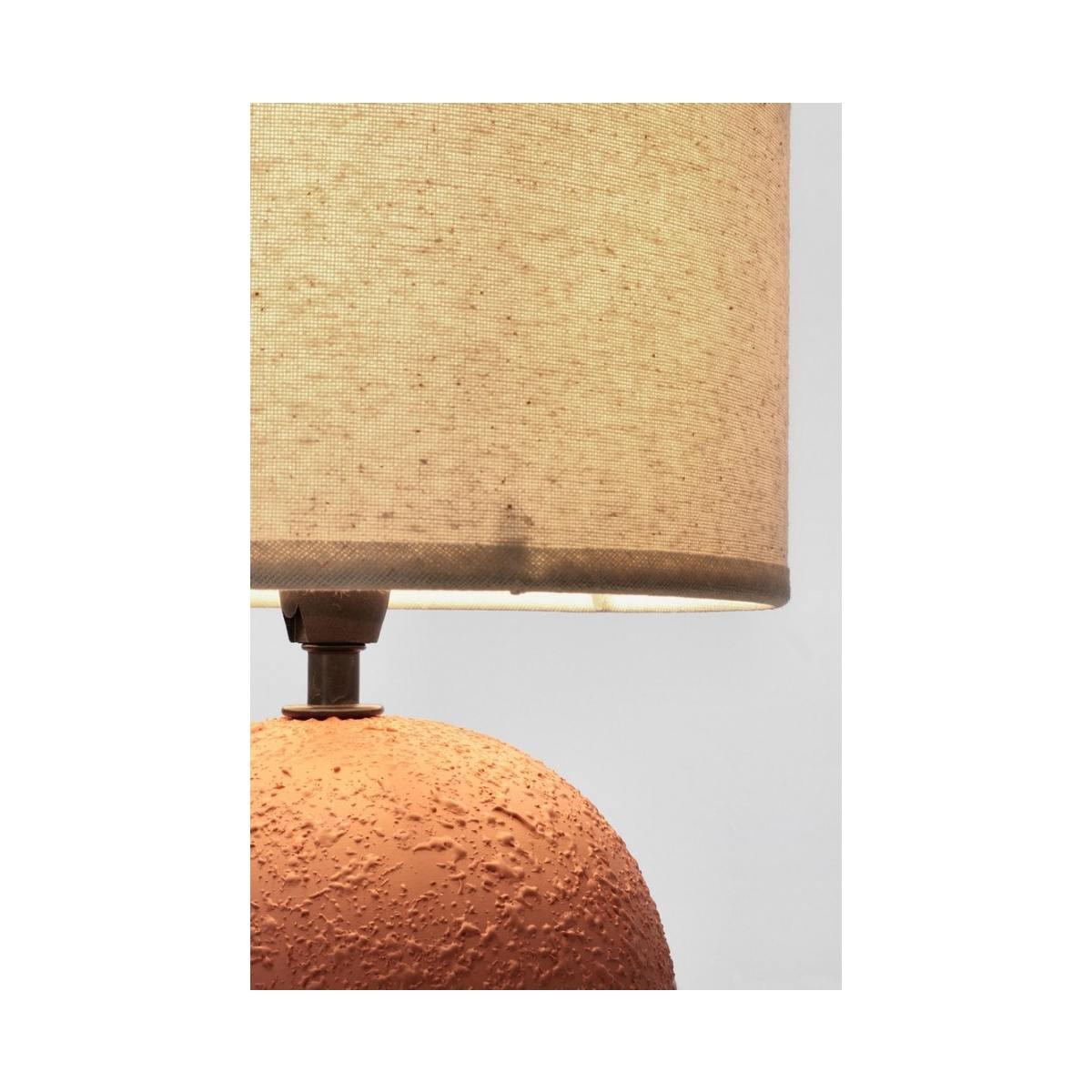 Lampada Tavolo Irvin To Cr Terracotta cm.H32 | Bizzotto