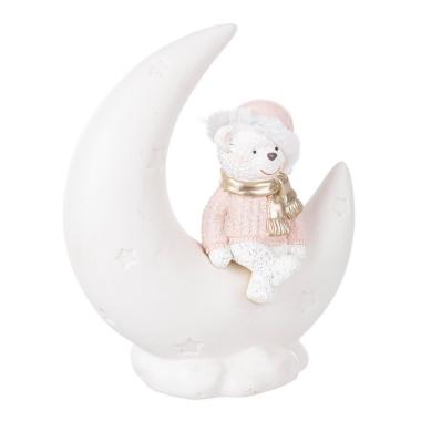 Decorazione Leroy Luna con Orso cm.H17,5 con Le | Bizzotto