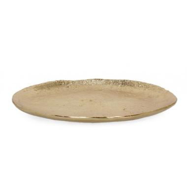 Vassoio Decorativo Indhur To Oro cm.Ã?28 | Bizzotto