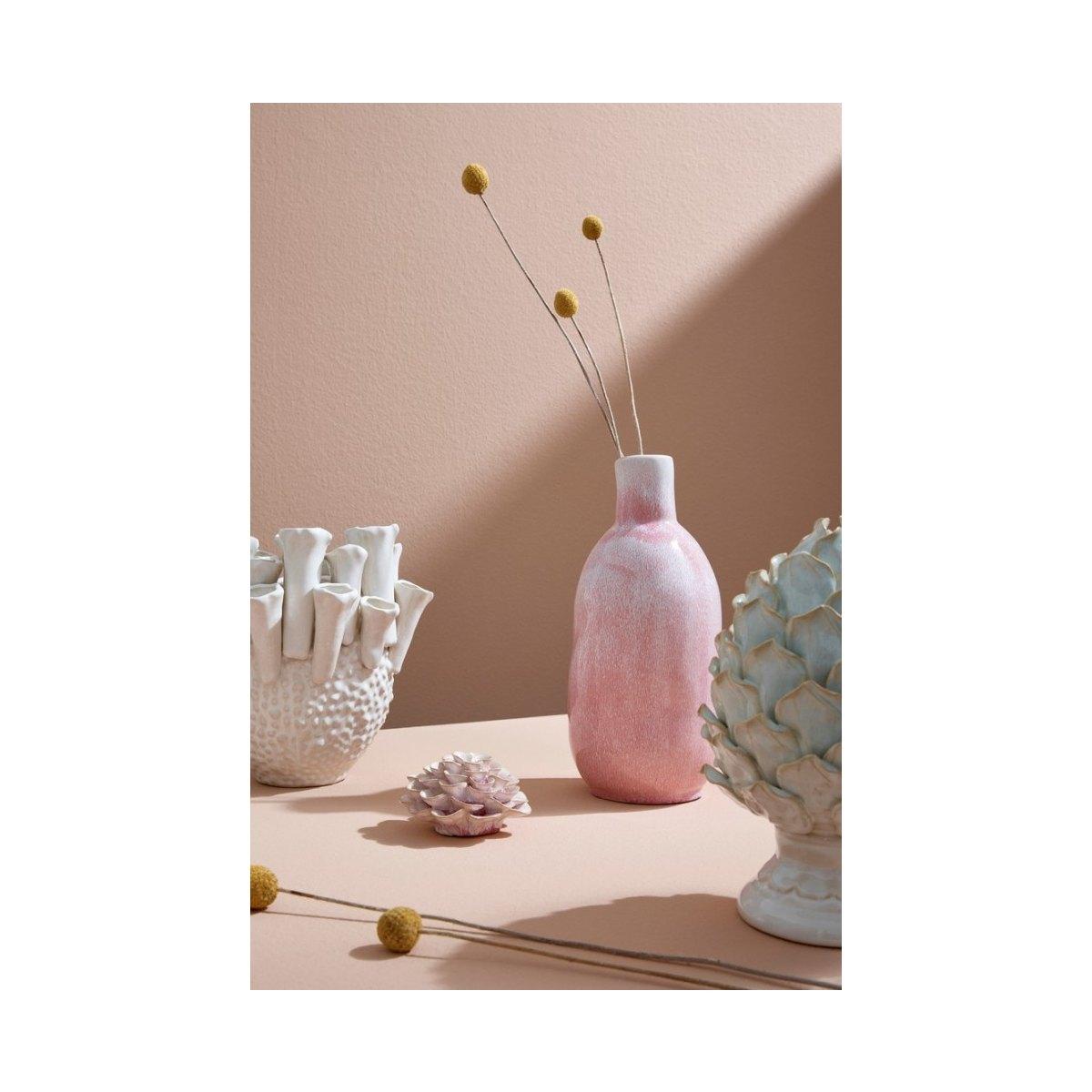 Vaso Iku Rosa cm.H29 | Bizzotto