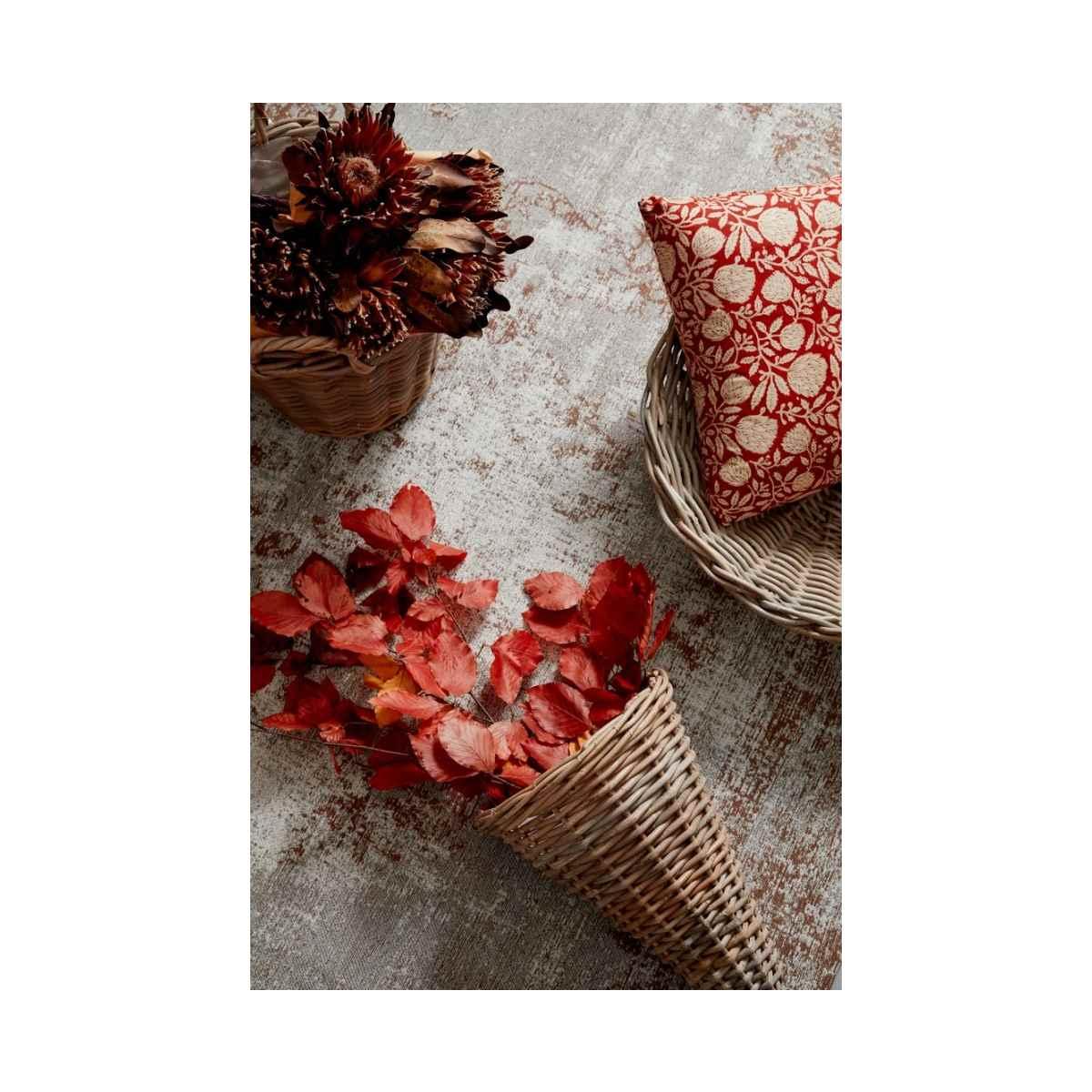 Cesto 1 Manico Randy Cono Grigio cm.H38 | Bizzotto