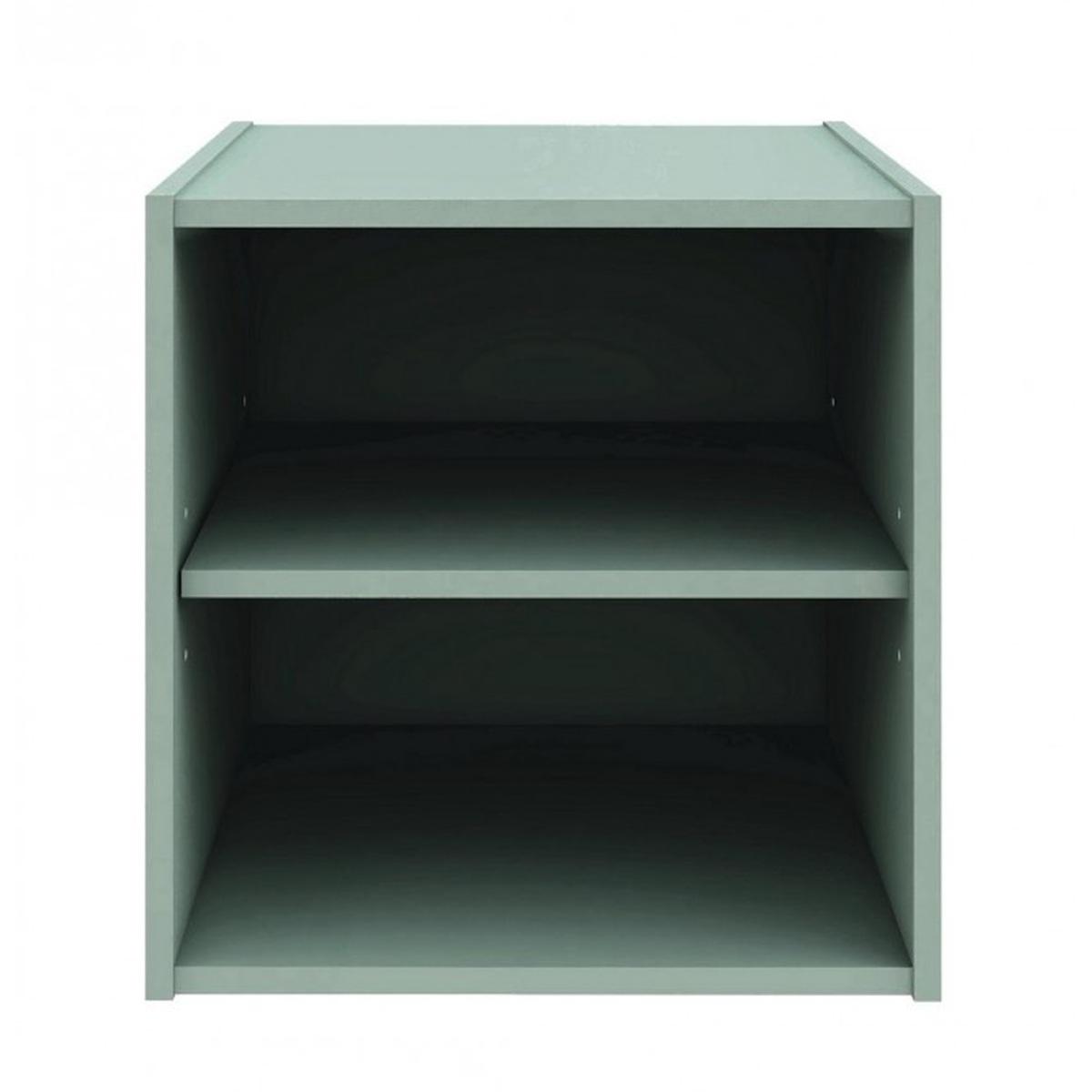 Cubo con Mensola Composite Pro Verde Salvia | Bizzotto