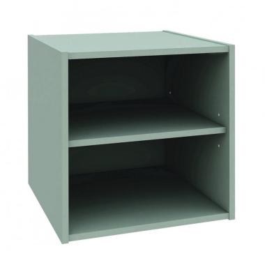 Cubo con Mensola Composite Pro Verde Salvia | Bizzotto