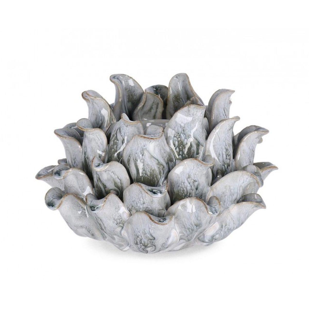 Portacandela 1P Iku Azzurro cm.Ã?17 | Bizzotto