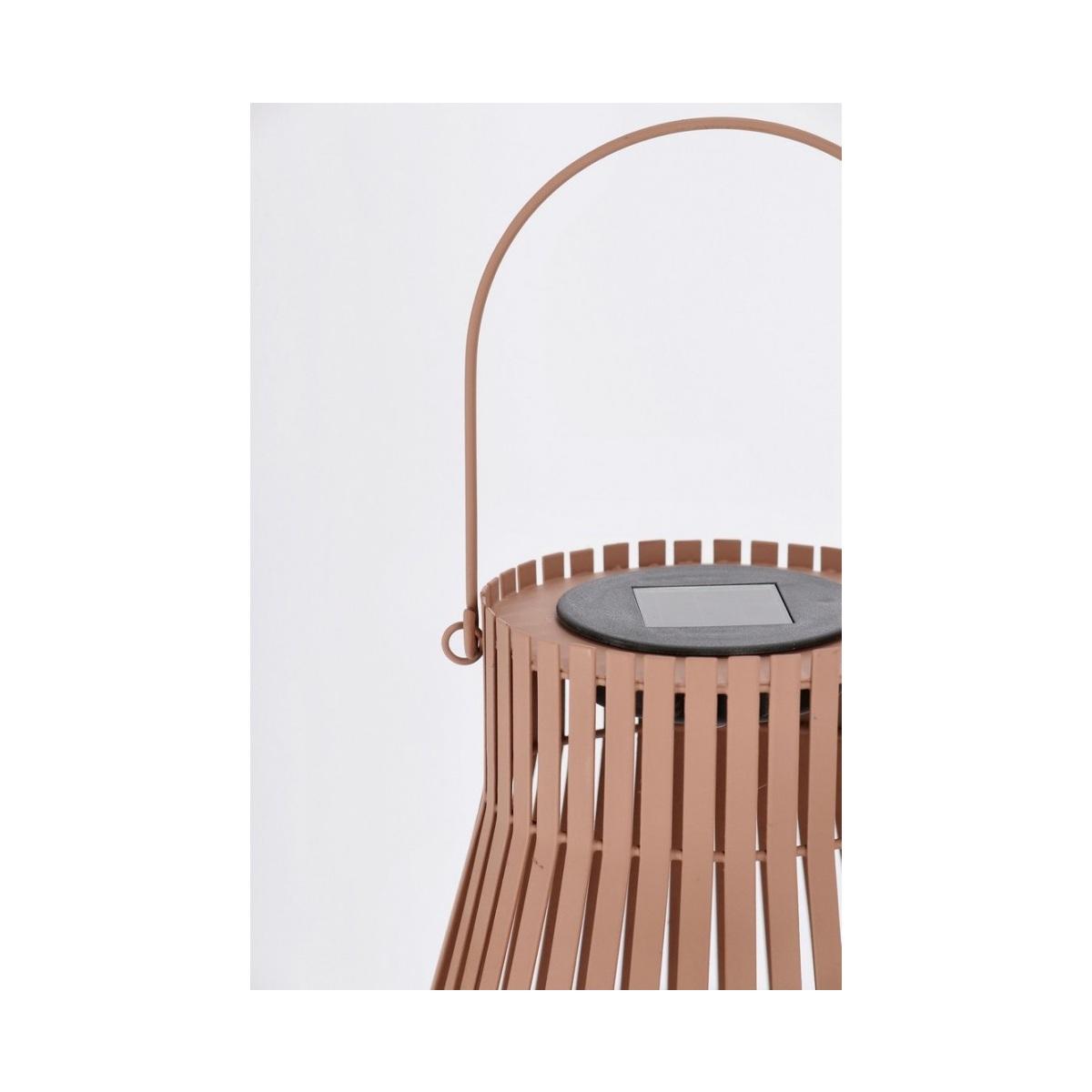 Lanterna Solare Estel Svas Mattone cm.H26 | Bizzotto