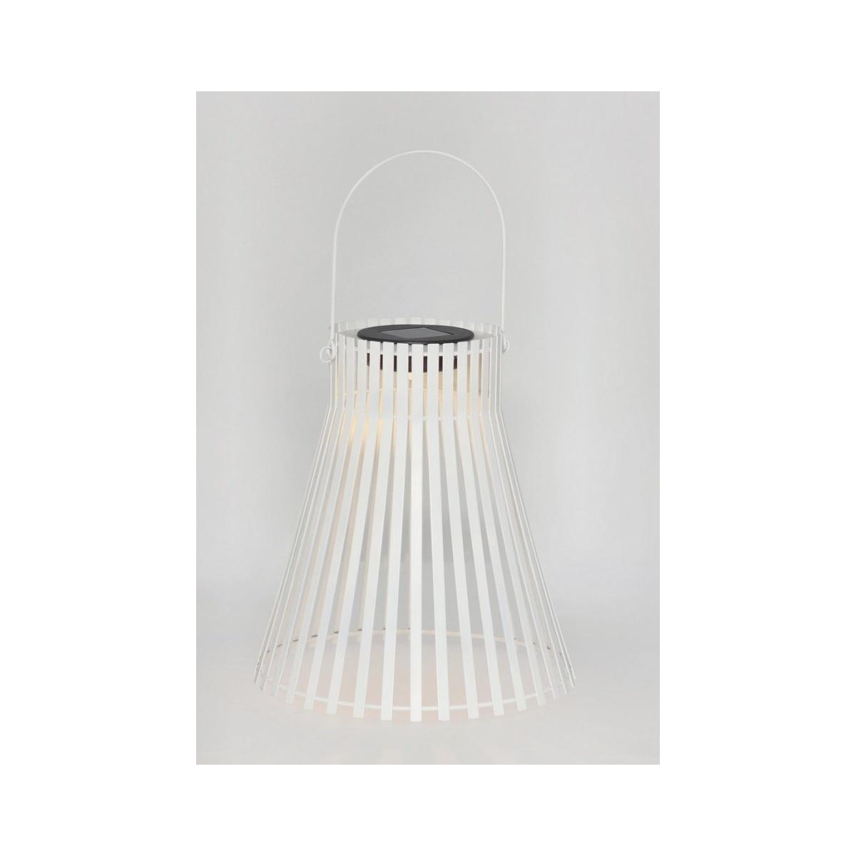 Lanterna Solare Estel Svas Bianco cm.H26 | Bizzotto