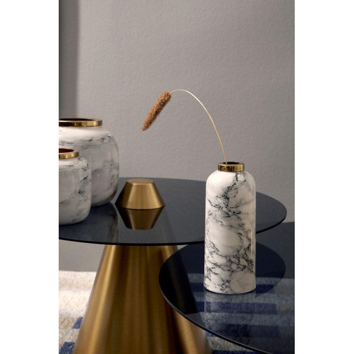 Portavaso Marsha Bianco cm.H17 | Bizzotto