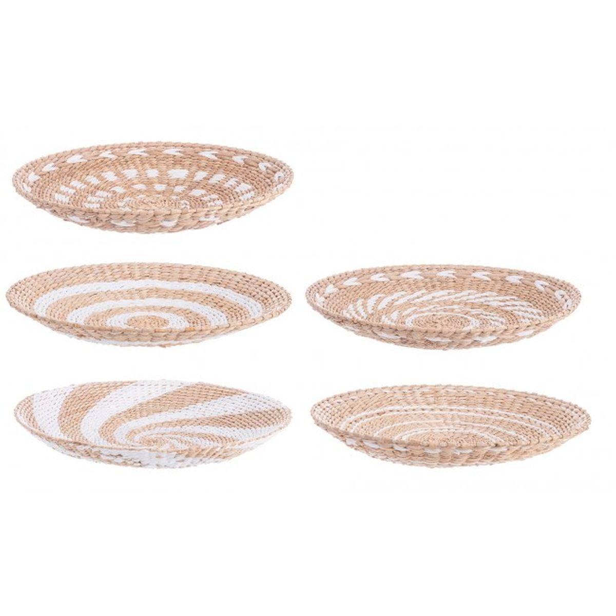 Vassoio Islas To Bianco Assortito 5 Modelli cm.Ã?50 | Bizzotto