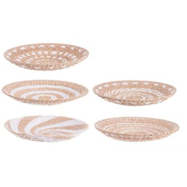 Vassoio Islas To Bianco Assortito 5 Modelli cm.Ã?50 | Bizzotto