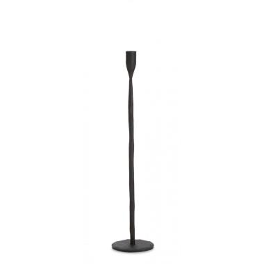 Candelabro Tehri 1 Fuoco Nero cm.H50 | Bizzotto
