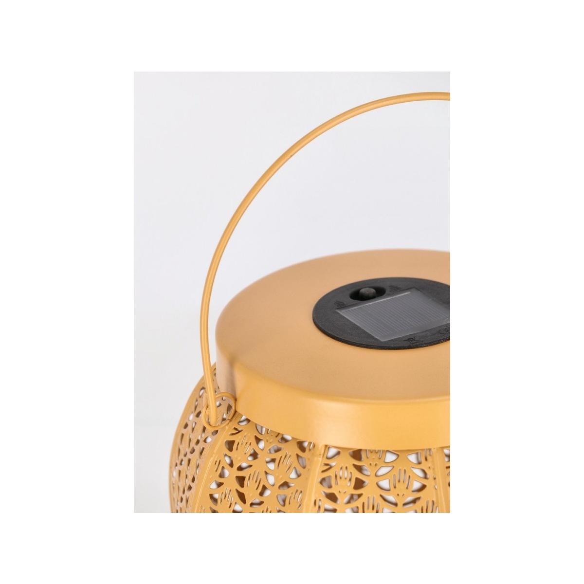 Lanterna Solare Samir Bomb Giallo cm.Ã?20 | Bizzotto