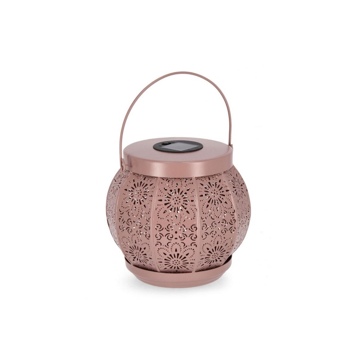Lanterna Solare Naira Traf Bomb Rosa cm.Ã?20 | Bizzotto