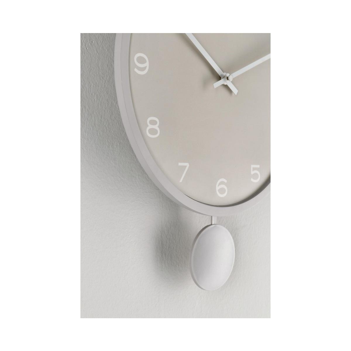 Orologio Parete Bayron Tortora con Pendolo | Bizzotto