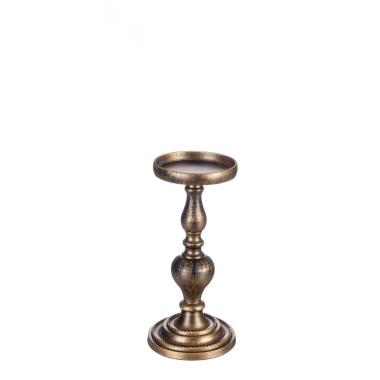 Candelabro Darika 1 Fuoco Brunito cm.H25,5 | Bizzotto