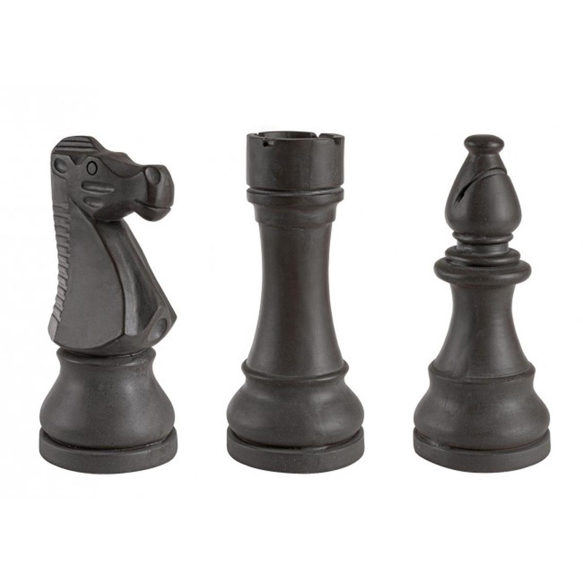 Decorazione Chess Antracite Assortito 3 Modelli | Bizzotto