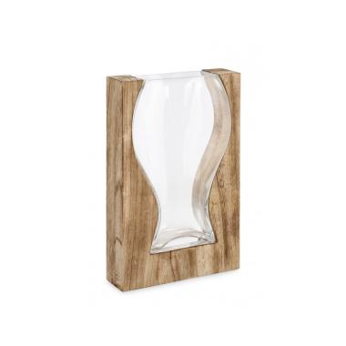 Vaso Vetro Medea Nat cm.H30 | Bizzotto