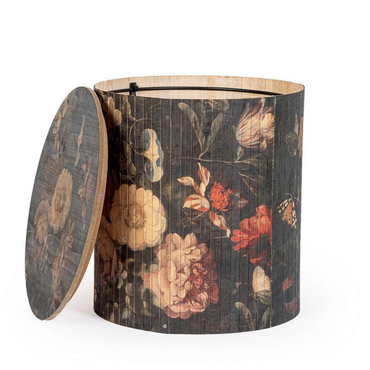 Tavolino Sayuri Bamboo Tondo cm.Ã?40x40H | Bizzotto