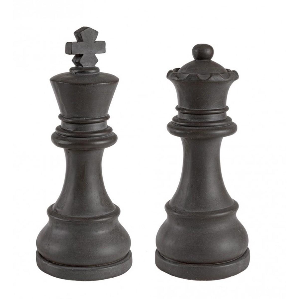 Decorazione Chess Re-Regina Antr Assortito 2 Modelli | Bizzotto