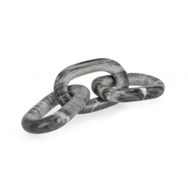 Decorazione Kandy Catena 3A Marmo Grigio | Bizzotto