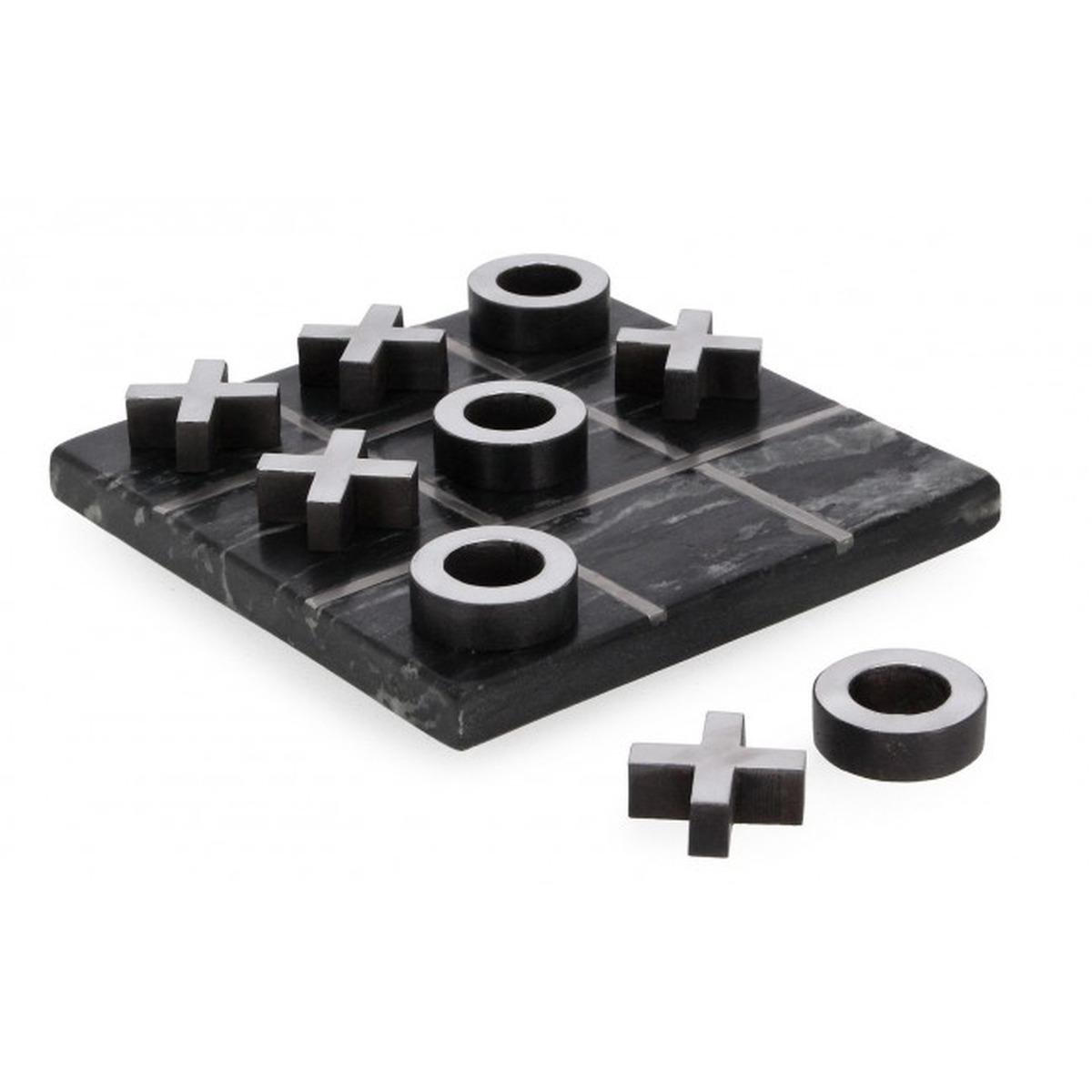 Decorazione Tris Fortune Ner Argen cm.15x15 | Bizzotto