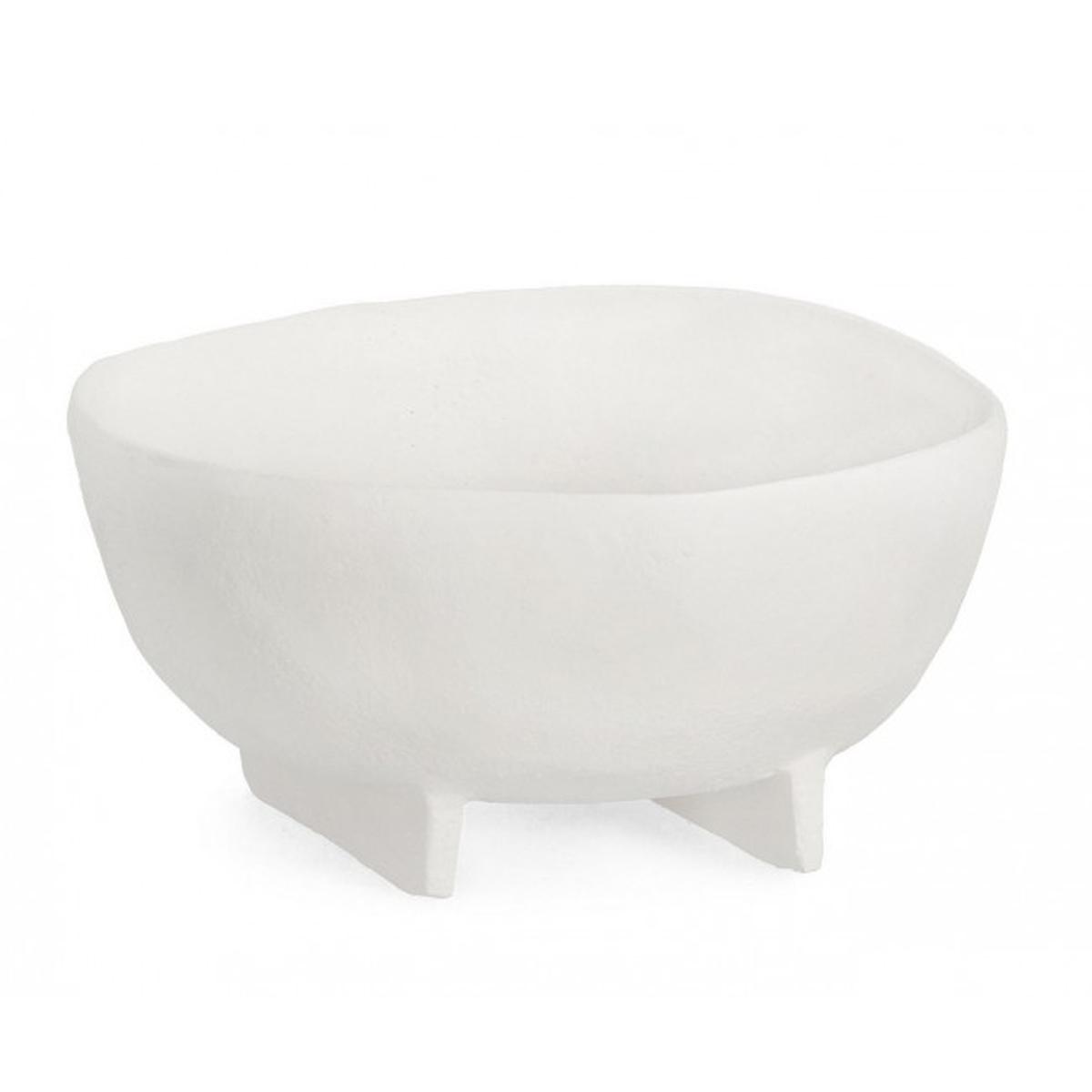 Ciotola Decorativa Hisar Bianco cm.H10 | Bizzotto