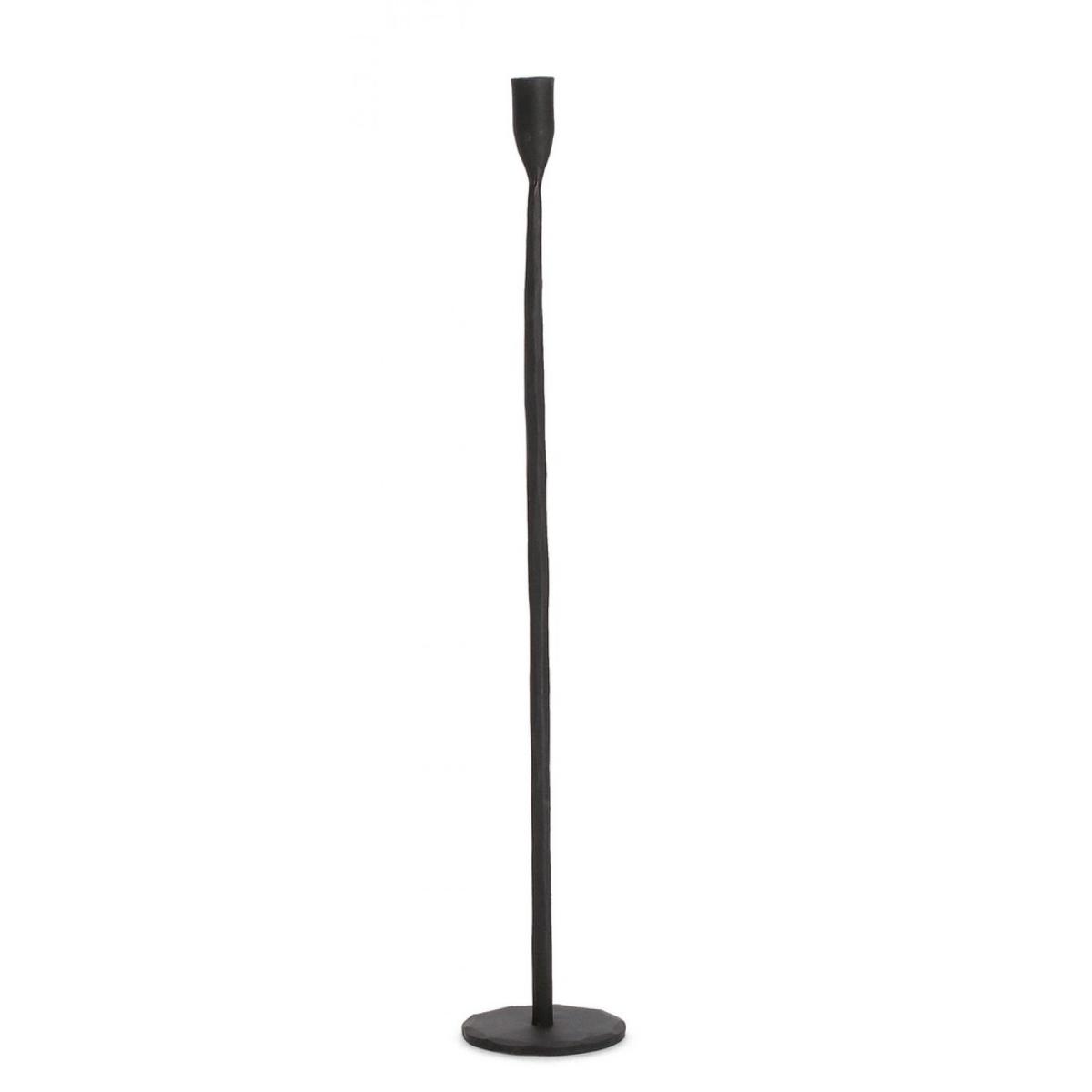 Candelabro Tehri 1 Fuoco Nero cm.H60 | Bizzotto