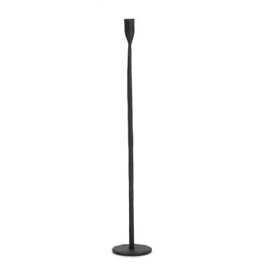 Candelabro Tehri 1 Fuoco Nero cm.H60 | Bizzotto