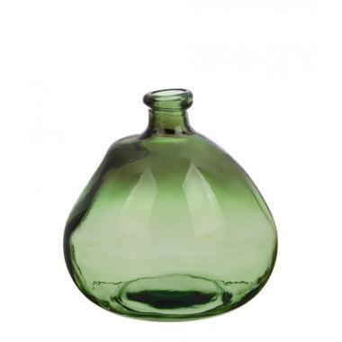Vaso Loopy Vetro Verde cm.H23 | Bizzotto