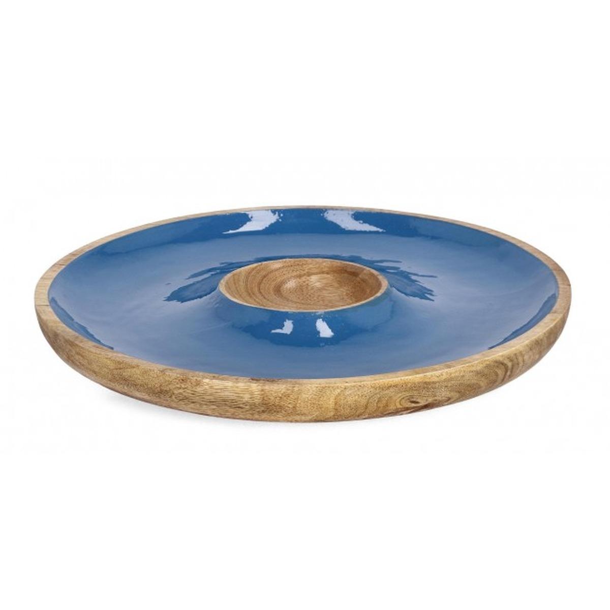 Antipastiera Knossos To Blu cm.Ã?39x6H | Bizzotto