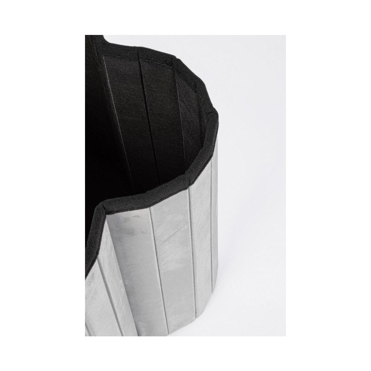 Pouf Contenitore Jocelyn Velluto Grigio | Bizzotto