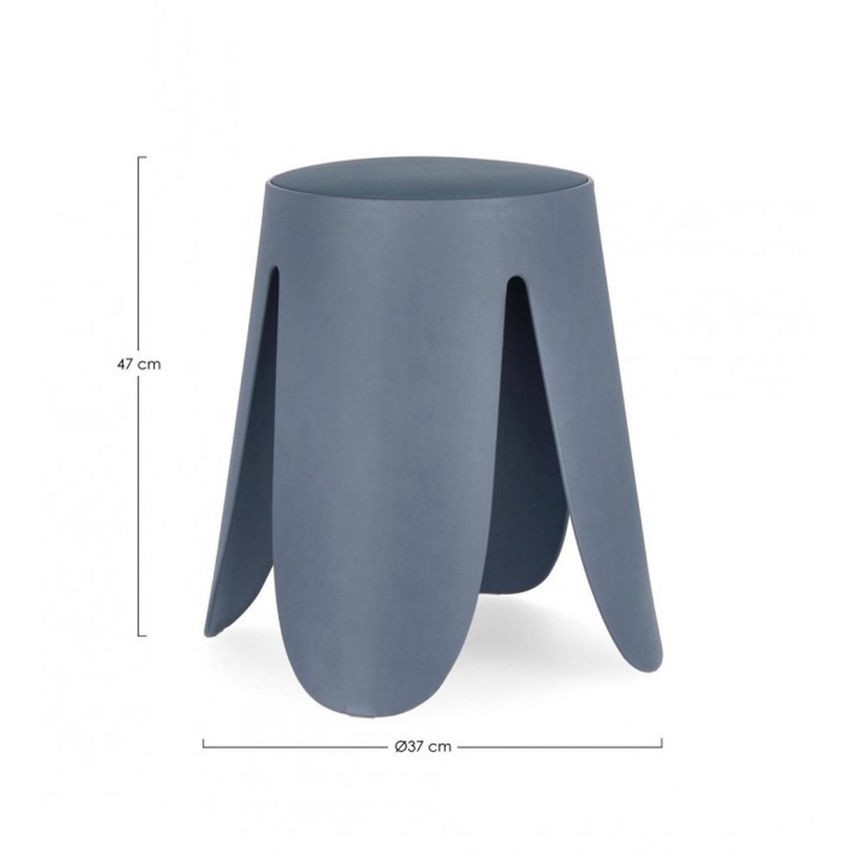 Sgabello Imogen Ottanio | Bizzotto