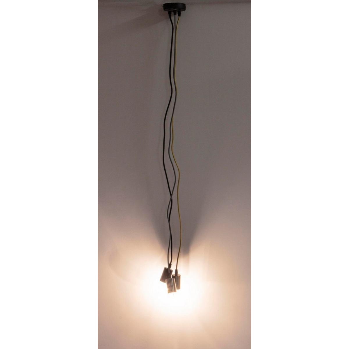 Lampadario 3 Luci Oldish Light Met | Bizzotto
