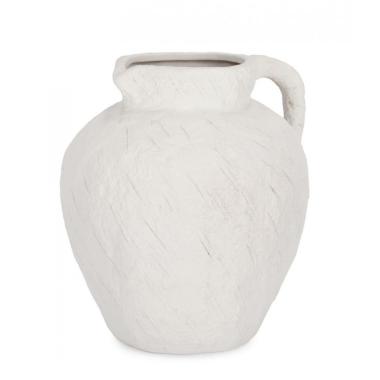 Vaso Elayda Caraffa Porc Bianco cm.22,5x23H | Bizzotto