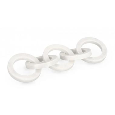 Decorazione Kandy Catena 5A Marmo Bianco | Bizzotto