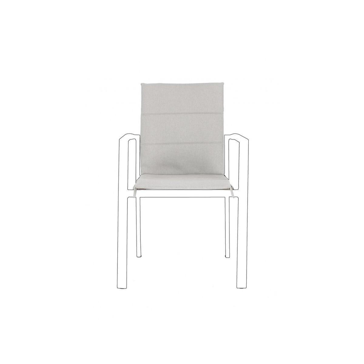 Cuscino Sedia Konnor Grigio Chiaro | Bizzotto