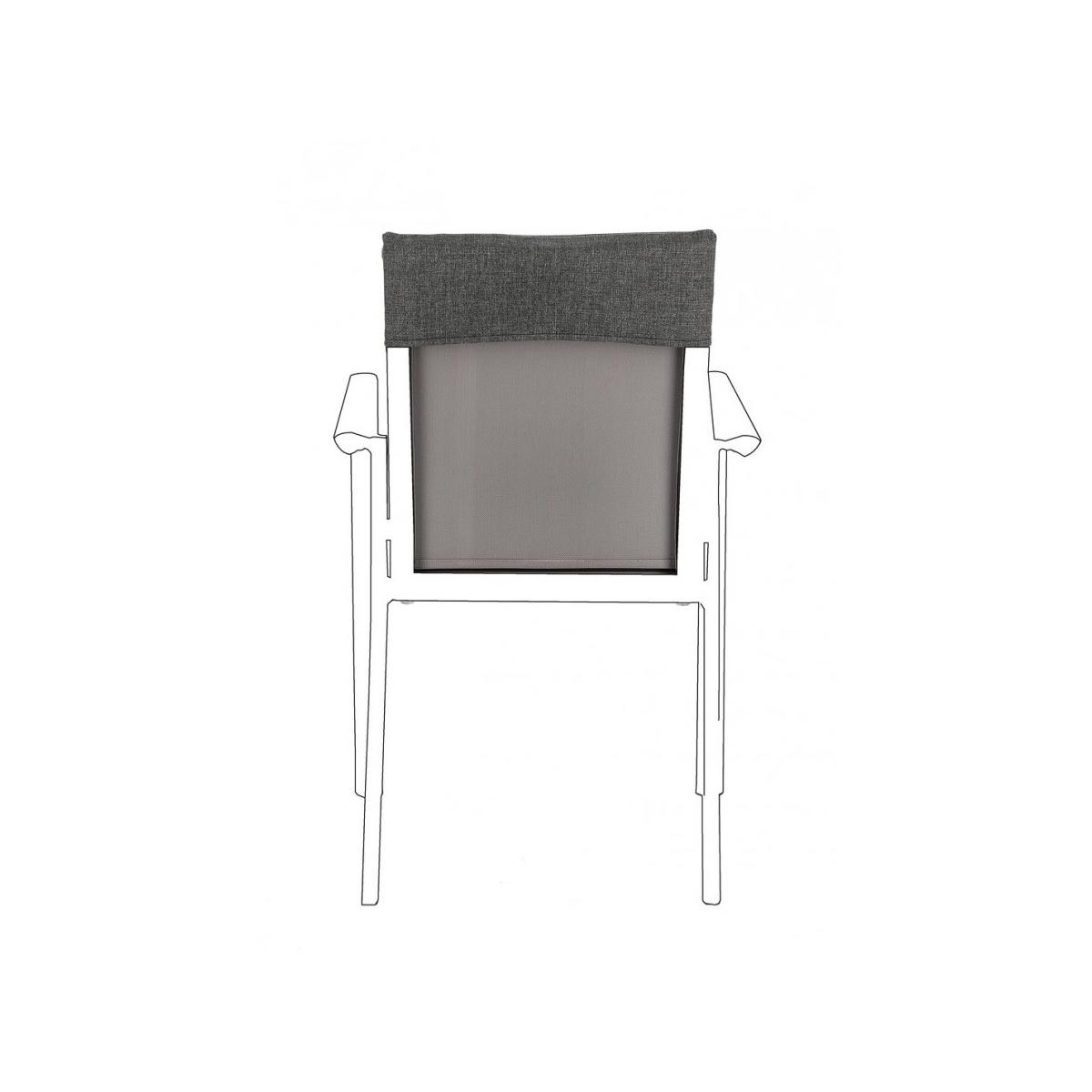 Cuscino Sedia Konnor Grigio Scuro | Bizzotto