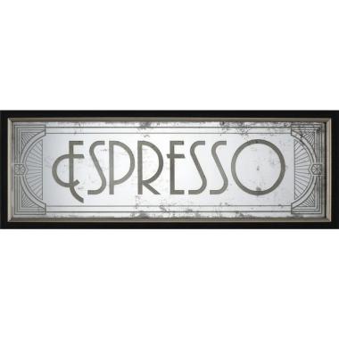 Specchio con Cornice Library Oro cm.69x24 | Bizzotto