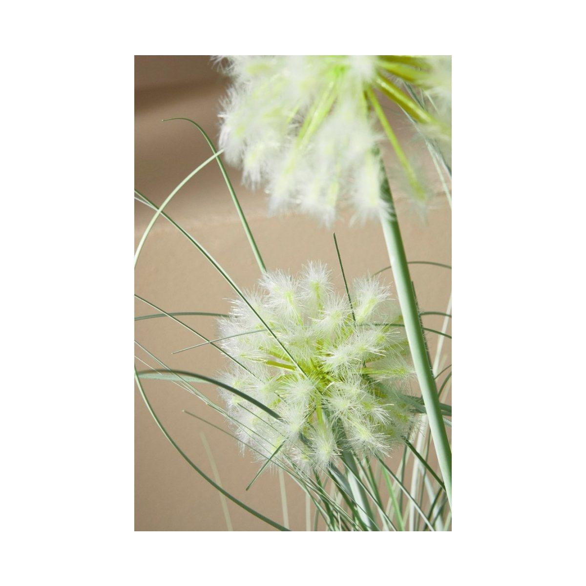 Pianta Cebolla Bianco con Vaso x4 Foglie cm.H75 | Bizzotto