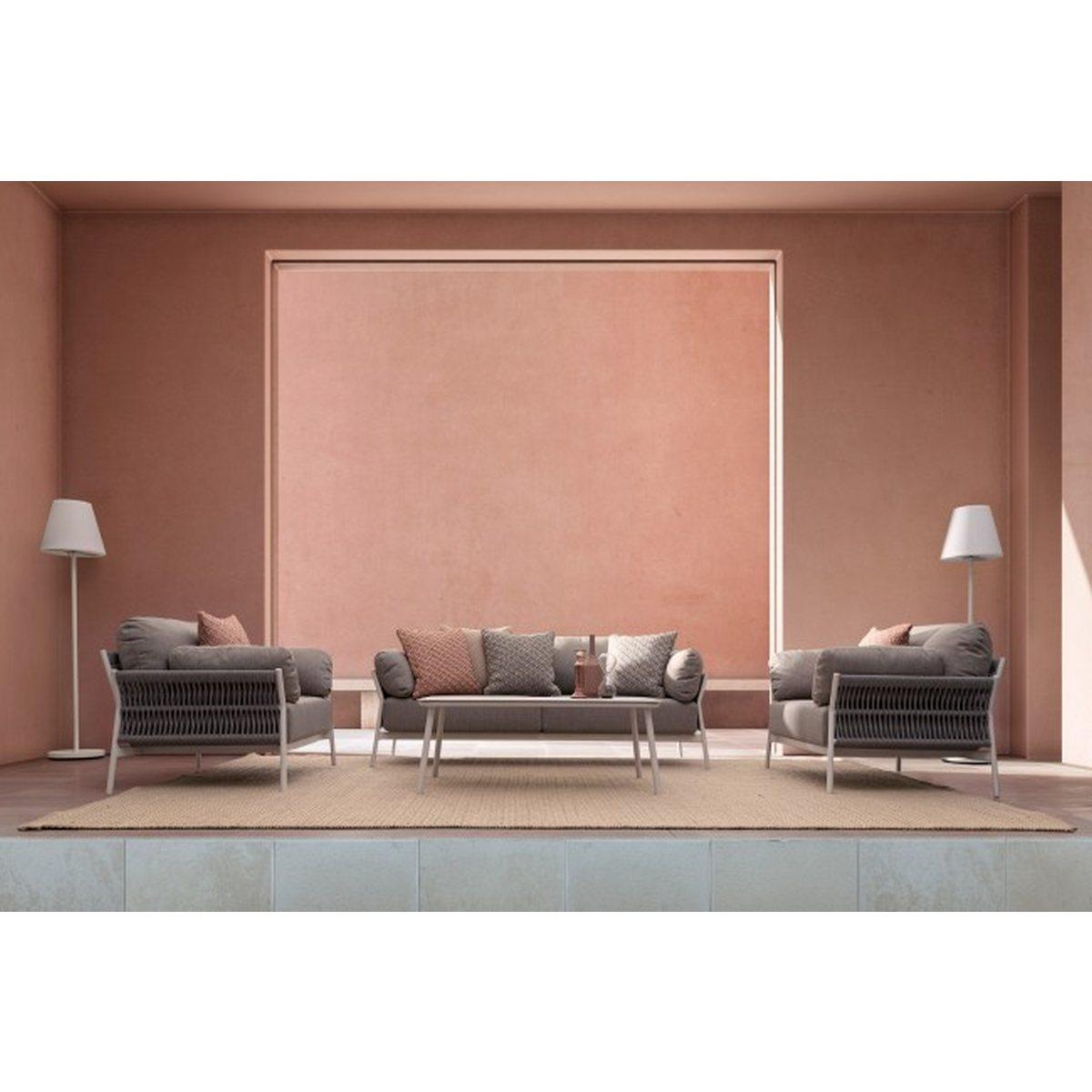 Fodera Cuscino Esterno Bhajan Rosa 45x45 | Bizzotto