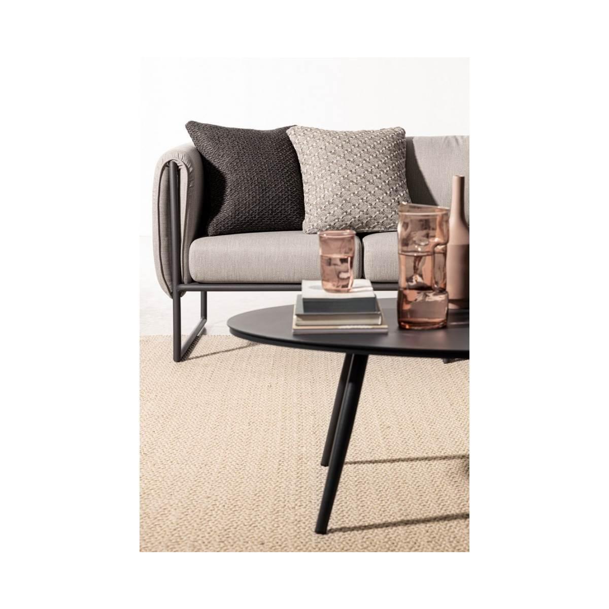 Fodera Cuscino Esterno Daya Grigio 45x45 | Bizzotto