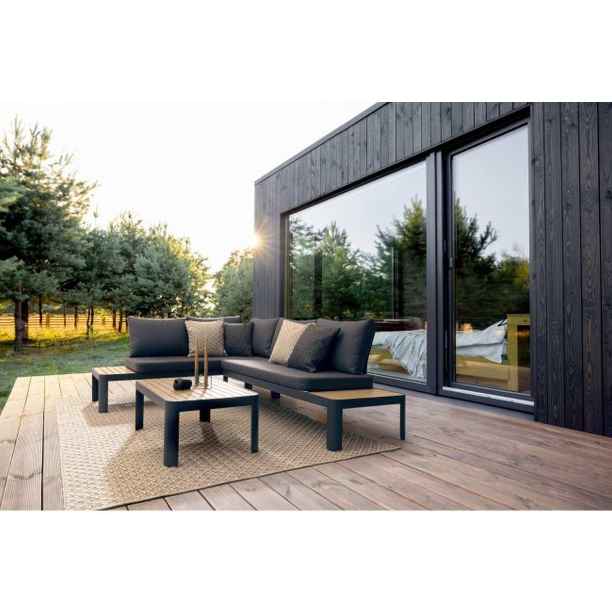 Fodera Cuscino Esterno Daya Grigio 45x45 | Bizzotto