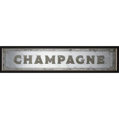 Specchio con Cornice Library Oro cm.97x22 | Bizzotto