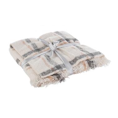 Coperta Gerhard Avorio cm.152x127 | Bizzotto