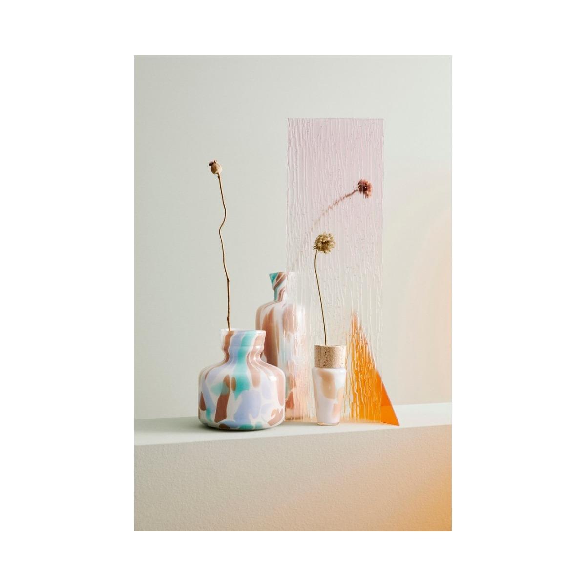 Vaso Diff Frag Matara Vetro Az Mar Luci cm.H19 | Bizzotto