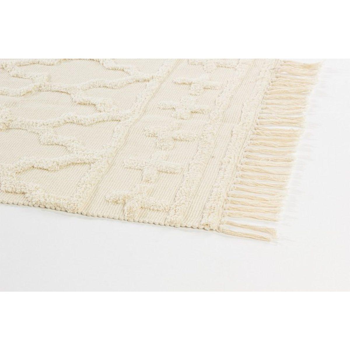 Tappeto Namiko Rettangolare Avorio con Fra cm.70x200 | Bizzotto