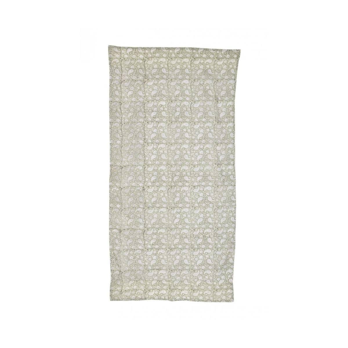 Telo Mare Mare Heloise Bianco-Verde cm.90x180 | Bizzotto