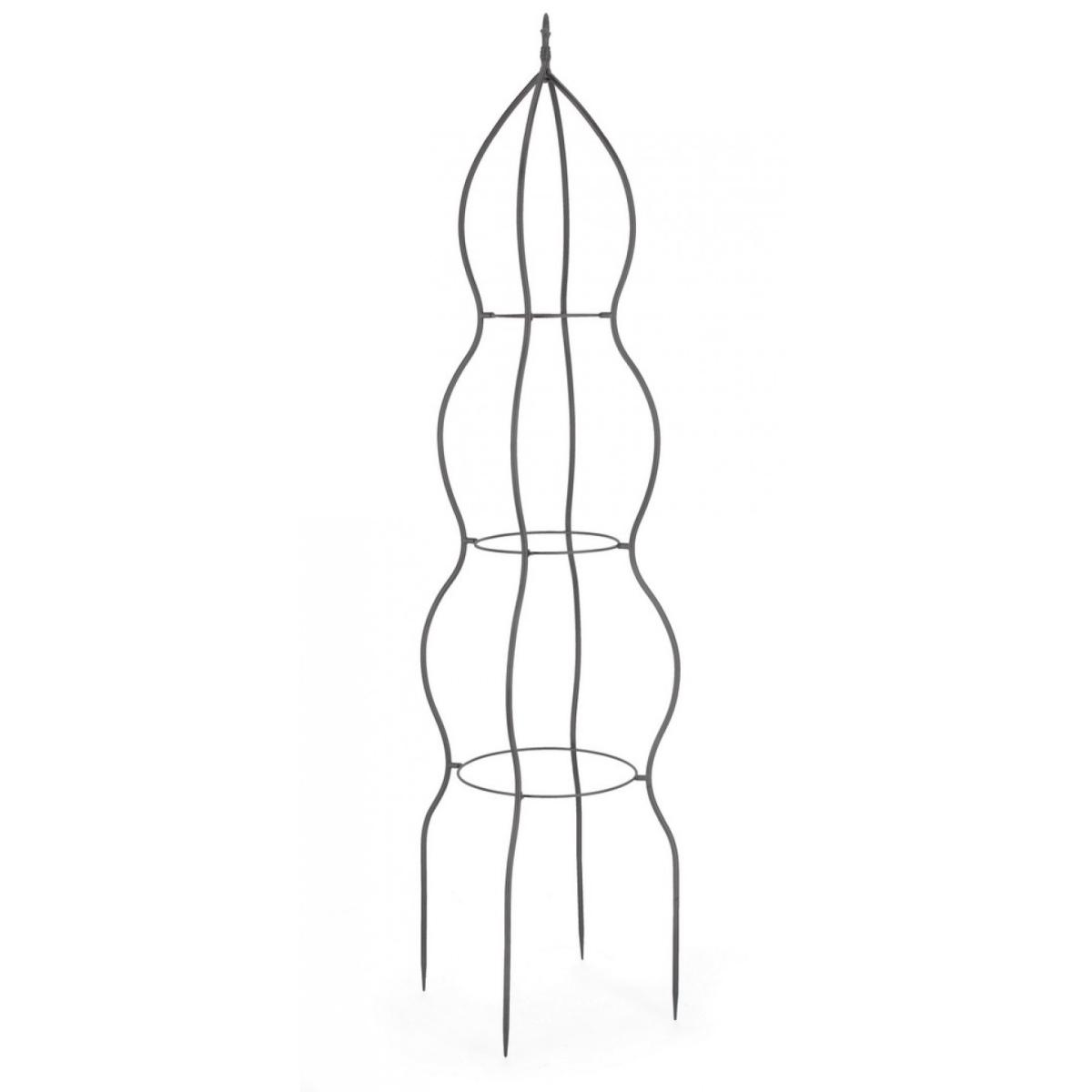 Supporto Per Piante Jemma Antracite cm.H174 | Bizzotto