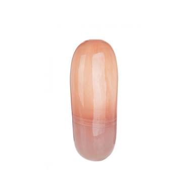 Vaso Sagitta Vetro Rosa cm.H37,5 | Bizzotto