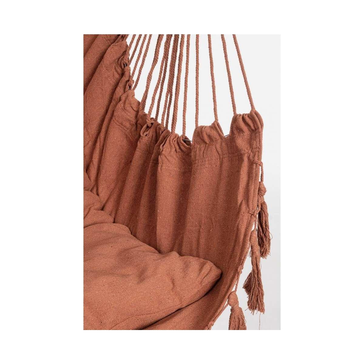 Amaca Pensile Juan Terracotta cm.100x130H | Bizzotto